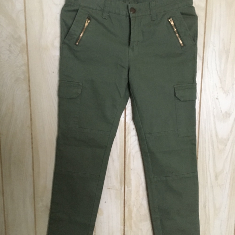 Justice green jeans